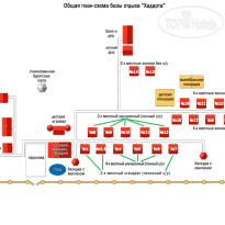 Hadarta Camping Hotel Карта-схема базы отдыха "Хадар
