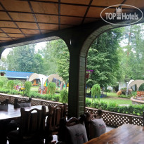 Арт-отель Пушкино (Art-hotel Pushkino) Лаунж кафе во внутреннем двори