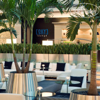 Hyatt Regency Oryx Doha Sky Lounge lobby bistro, from 