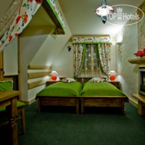 Lesny Dworek Апартаменты Poppies (спальня)