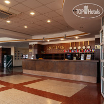 Hotel Mogilev Холл первого этажа