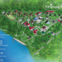 Озерный Карта санатория