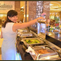 Galina Hotel and Spa Ресторан отеля с разнообразием