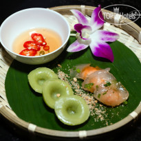 Fiore Healthy Resort пропаренный рис торт "banh beo