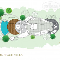 Sun Siyam Iru Fushi Pool Beach Villa план номера