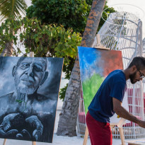 Kandima Maldives уроки рисования в арт-студии K