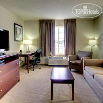 Cobblestone Inn & Suites - Carrington Люкс с одной спальней (гостина
