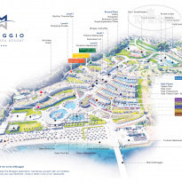 Miraggio Thermal Spa Resort Hotel Map
