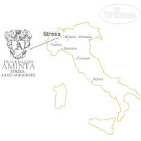 Villa & Palazzo Aminta Hotel Beaty & SPA Карта