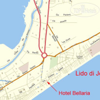 Bellaria Карта