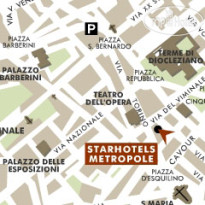 Starhotels Metropole Карта