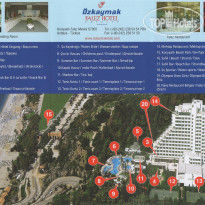 Ozkaymak Falez Hotel План отеля
