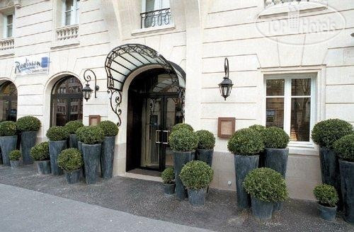 Фотографии отеля  Radisson Blu Hotel Champs Elysees 4*