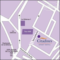 Citadines Paris La Defense 