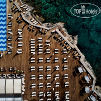 Rixos Premium Dubrovnik Beach & pool area