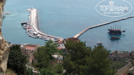 Artemis Princess 4* Вид из крепости на порт - Фото отеля