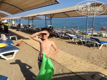 Kahya & Resort Aqua 5* у лежаков песочек - Фото отеля