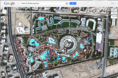 Pickalbatros Aqua Blu Resort - Sharm El Sheikh 4* Вид отеля в Google - Фото отеля