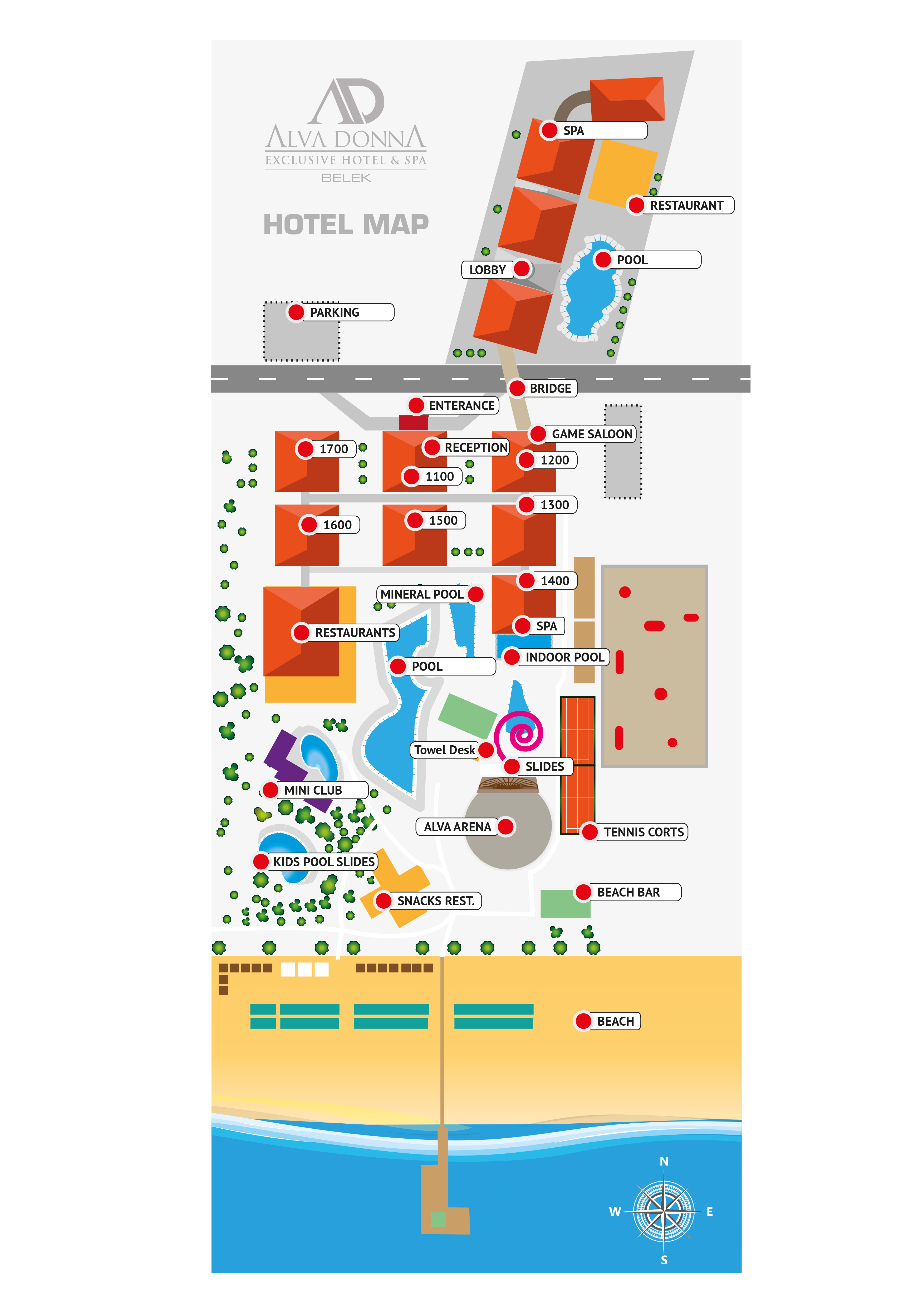 Карта отеля альва донна эксклюзив белек