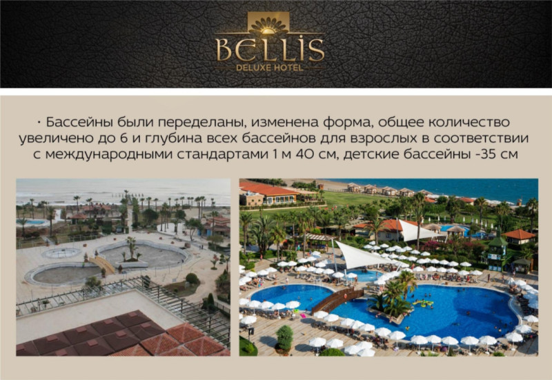 Карта отеля bellis deluxe