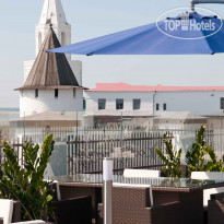 Courtyard by Marriott Kazan Kremlin Открытая терраса на крыше отел