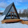 Лаванда Фито-Отель A-FRAME HOUSE "Малина" с купел