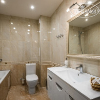 Carat Hotel Люкс с террсой ванная комната