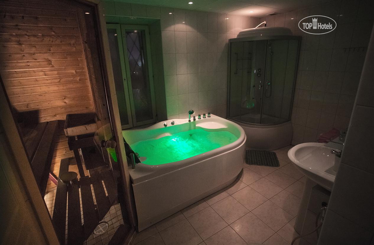 санузел с сауной.