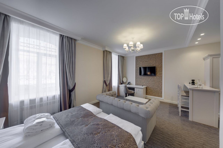 Anastasia Mini-Hotel 4* Comfort Twin Room with River view - Фото отеля