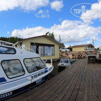 Онежский берег Дом на воде