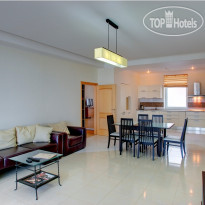Respect Hall Resort & SPA Apartment 3 - гостиная, кухня