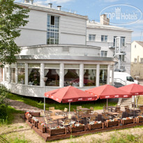 Kolonna Hotel Rezekne Summer terrace