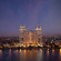 Fairmont Nile City Hotel Exterior Dusk