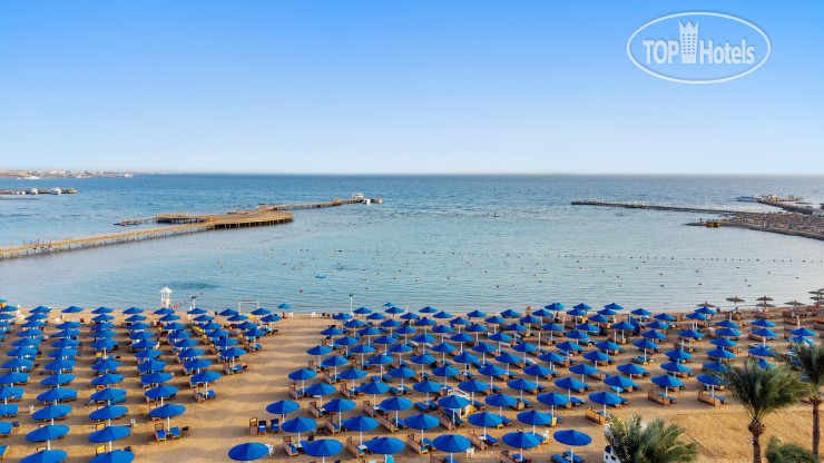 Пляж в Pickalbatros Dana Beach Resort - Hurghada 5*