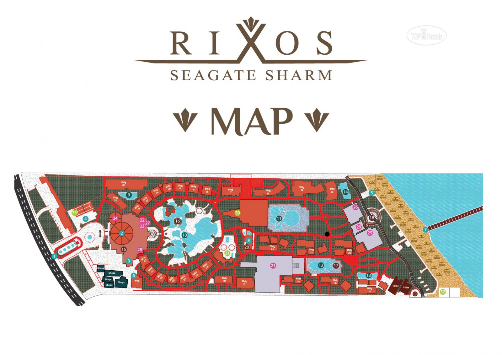 Rixos premium seagate карта