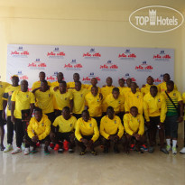 Jolie Ville Royal Peninsula Hotel & Resort Cameron football team