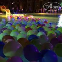 Charmillion Club Aqua Park Night Activity - Balloon Pool 