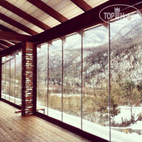 Grass Hotel Canyon Терраса на территории Отеля.