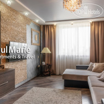 Apartment on Stroiteley 43 PaulMarie гостиная