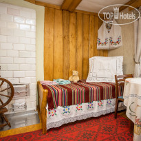 АгроЭкоУсадьба В хуторской тиши Комната с 2-метровой кроватью 