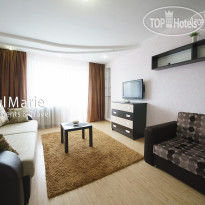 Apartment on Shakhterov 16 PaulMarie второй раскладывающийся диван 