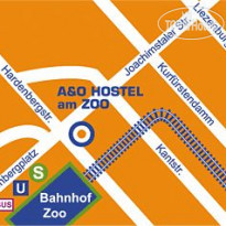 A&O Hostel am ZOO Карта