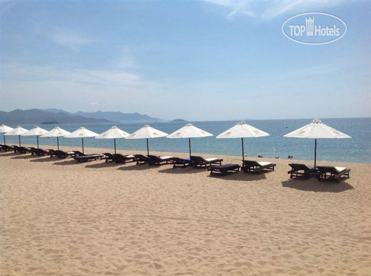 Пляж в Unit 30A2 in Havana Nha Trang Hotel 3*