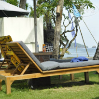 Bali Santi Bungalows Терраса