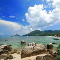 View Cliff Resort Koh Tao Пляж