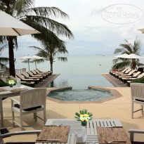 Saboey Resort & Villas White Bar рядом с бассейном