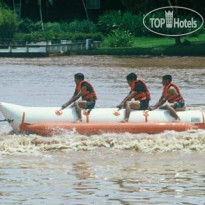 Water Land Golf Couse Катание на банане