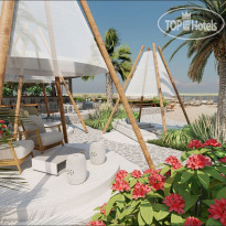 Radisson Blu Hotel & Resort, Abu Dhabi Corniche Пляжный клуб West Bay