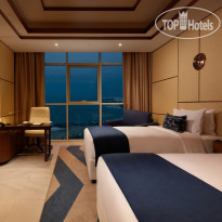 Royal M Al Aqah Beach Resort by Gewan Royal Suite Twin Bedroom