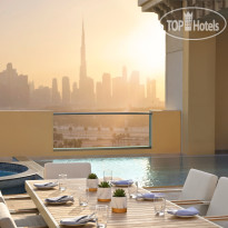 Dubai Marriott Hotel Al Jaddaf Средиземноморский ресторан и л